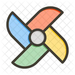 Pinwheel  Icon