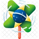 Pinwheel Toy Windmill Icon