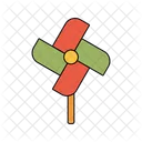 Pinwheel Toy Windmill Icon