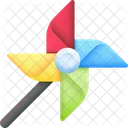 Pinwheel Toy Windmill Icon