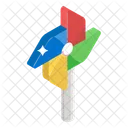 Pinwheel Paper Craft Kids Pinwheel Icon