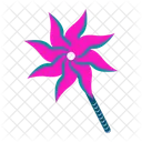 Pinwheel Toy Windmill Icon