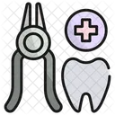 Pinza dental  Icono