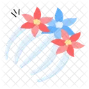 Pinza para el cabello  Icono