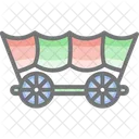 Wagon Countryside Pioneer Icon