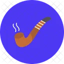 Pipe Chill Hipster Icon