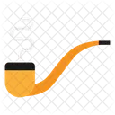 Fumer Pipe Fumee Icône