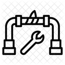 Pipe Fixing Icon