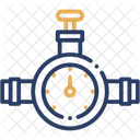 Pipe Pressure Meter Icon