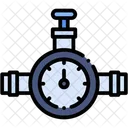 Pipe Pressure Meter Icon