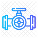 Pipe Oil Valve Icon