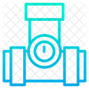 Pipeline Transportation Pipe Pipe Line Meter Icon