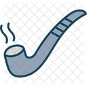 Pipe Chill Hipster Icon