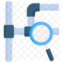 Pipe Inspection Man Equipment Icon