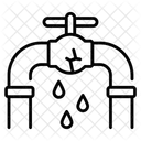 Leakage Pipe Leak Icon