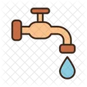 Pipe Losing Water Losing Water Water Tap Icon