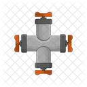 Pipe Water Plumbing Icon