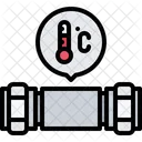 Pipe Temperature Plumber Icon