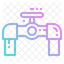 Pipe Construction Plumbering Icon