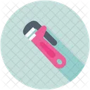 Pipe Wrench Hand Icon