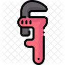 Pipe Wrench Adjustable Wrench Construction And Tools Icon