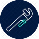 Pipe Wrench Pipewrench Tool Icon