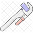 Pipe Wrench Pipewrench Tool Icon