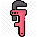 Pipe Wrench Adjustable Wrench Construction And Tools Icon