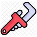 Pipe Wrench Wrench Worker Icon