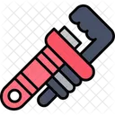 Pipe Wrench Plumbing Repair Icon