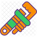 Pipe Wrench Plumbing Repair Icon