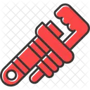 Pipe Wrench Plumbing Repair Icon