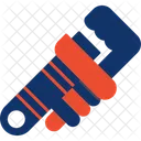 Pipe Wrench Plumbing Repair Icon