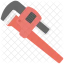Pipe Wrench Hand Icon