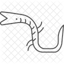Pipefish Ocean Marine Icon