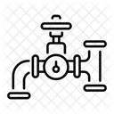 Pipeline Conduit Duct Icon