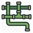 Pipeline Plumbing Home Icon