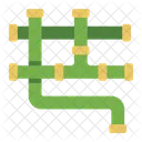 Pipeline Plumbing Home Icon