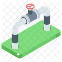 Pipeline Gas Pipe Industrial Line Icon