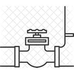 Pipeline Icon - Download in Line Style