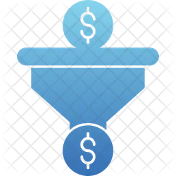 Pipeline de ventes en dollars  Icône