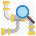 Pipeline Inspection Inspect Inspection Icon