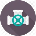 Gas Pipeline Station Icon
