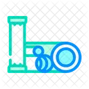 Pipes Grid Armature Icon