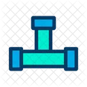 Connecting Pipes Underground Pipes Water Pipe Icon