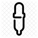 Ligne Pipette Pipette Icon