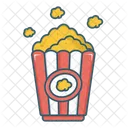 Pipoca Comida Cinema Ícone