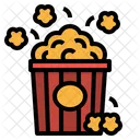 Pipoca Cinema Filme Ícone