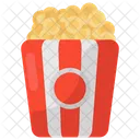 Pipoca Balde De Pipoca Lanches De Cinema Ícone