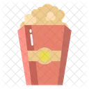 Pipoca Comida Cinema Ícone